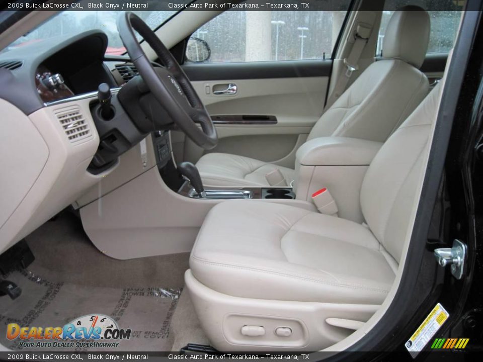 2009 Buick LaCrosse CXL Black Onyx / Neutral Photo #8