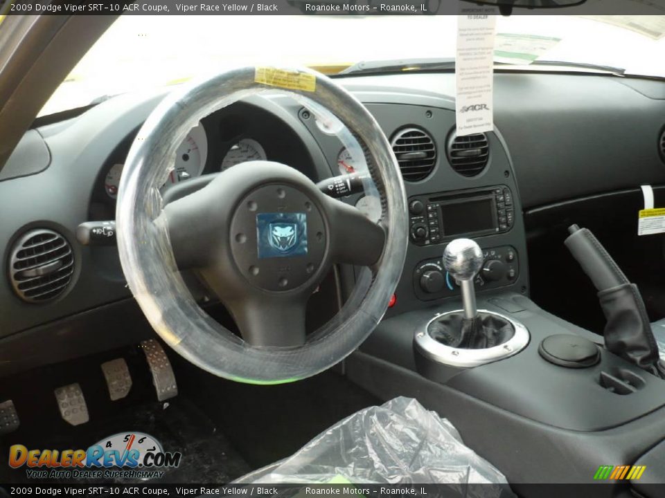 2009 Dodge Viper SRT-10 ACR Coupe Viper Race Yellow / Black Photo #18