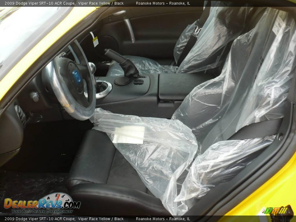 2009 Dodge Viper SRT-10 ACR Coupe Viper Race Yellow / Black Photo #19