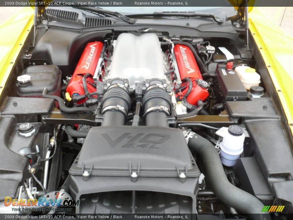 2009 Dodge Viper SRT-10 ACR Coupe Viper Race Yellow / Black Photo #22