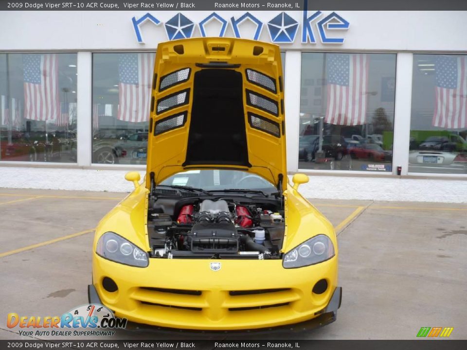 2009 Dodge Viper SRT-10 ACR Coupe Viper Race Yellow / Black Photo #24