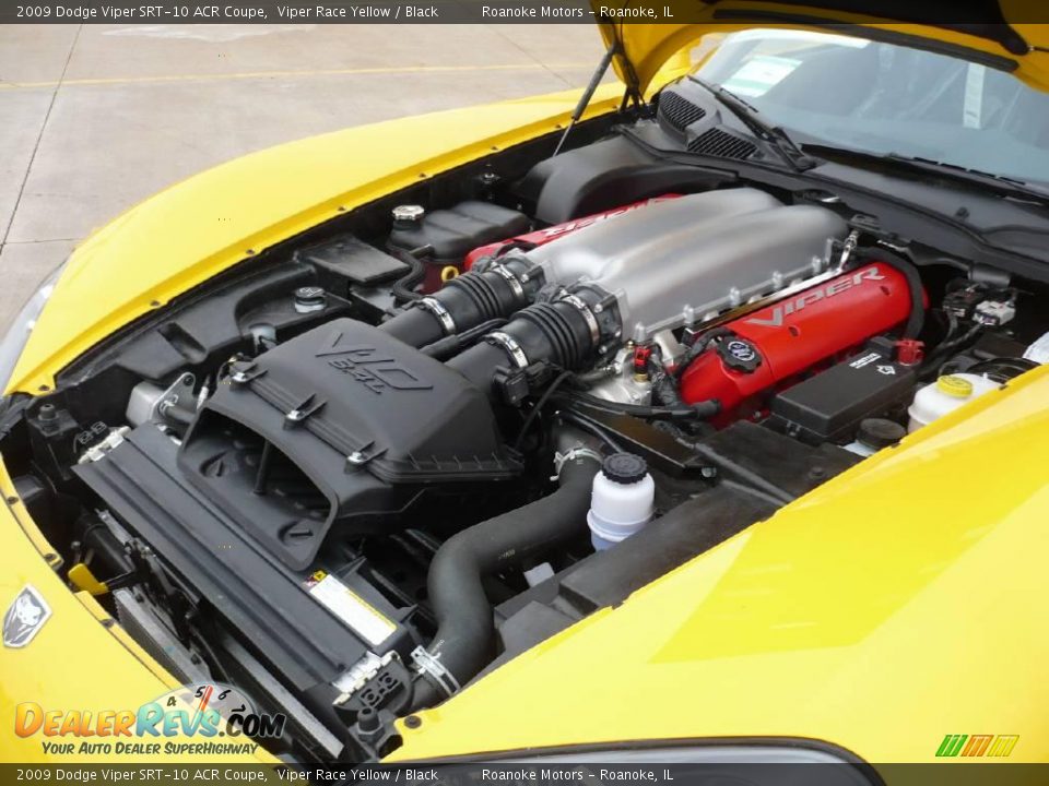 2009 Dodge Viper SRT-10 ACR Coupe Viper Race Yellow / Black Photo #25
