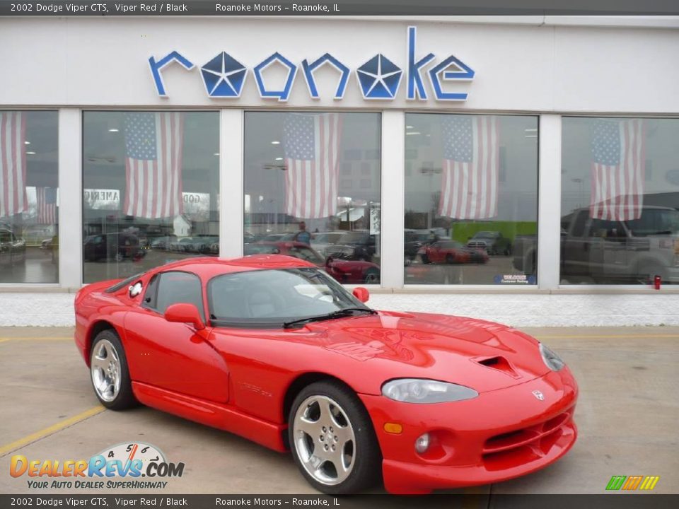 2002 Dodge Viper GTS Viper Red / Black Photo #1