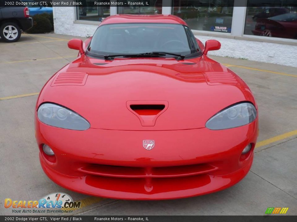 2002 Dodge Viper GTS Viper Red / Black Photo #3