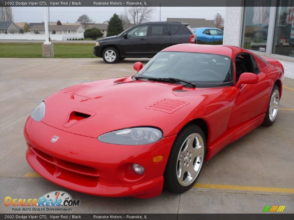 2002 Dodge Viper GTS Viper Red / Black Photo #5