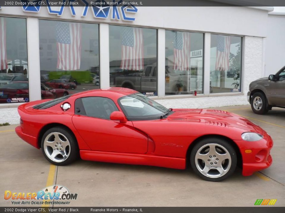 2002 Dodge Viper GTS Viper Red / Black Photo #15