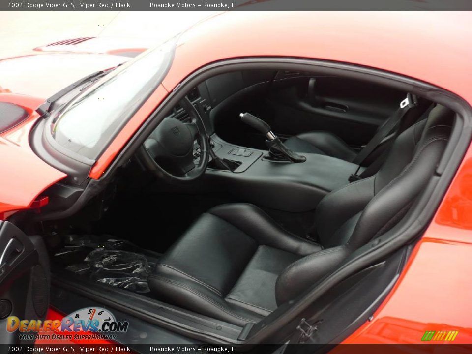 2002 Dodge Viper GTS Viper Red / Black Photo #18