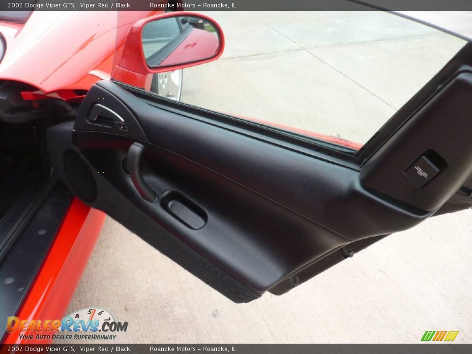 2002 Dodge Viper GTS Viper Red / Black Photo #28