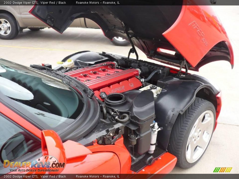 2002 Dodge Viper GTS Viper Red / Black Photo #34