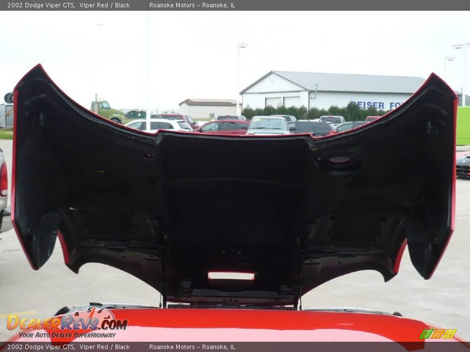 2002 Dodge Viper GTS Viper Red / Black Photo #35