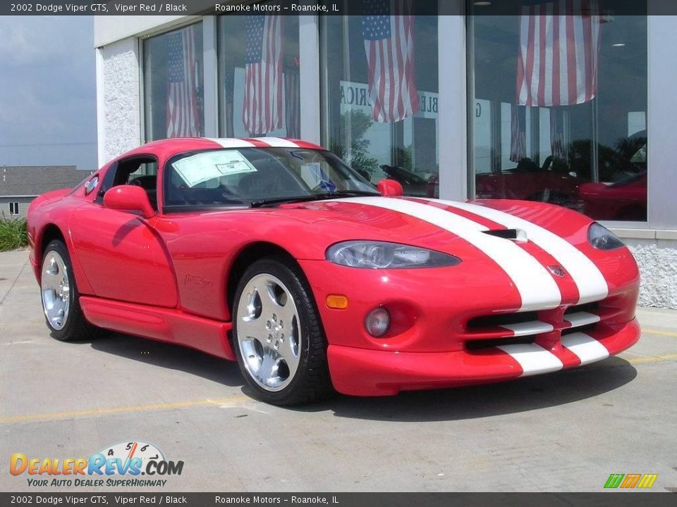 2002 Dodge Viper GTS Viper Red / Black Photo #1