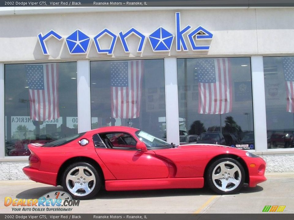 2002 Dodge Viper GTS Viper Red / Black Photo #3