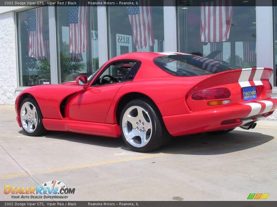 2002 Dodge Viper GTS Viper Red / Black Photo #5