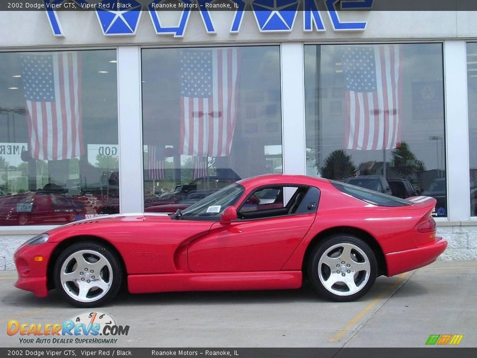 2002 Dodge Viper GTS Viper Red / Black Photo #11