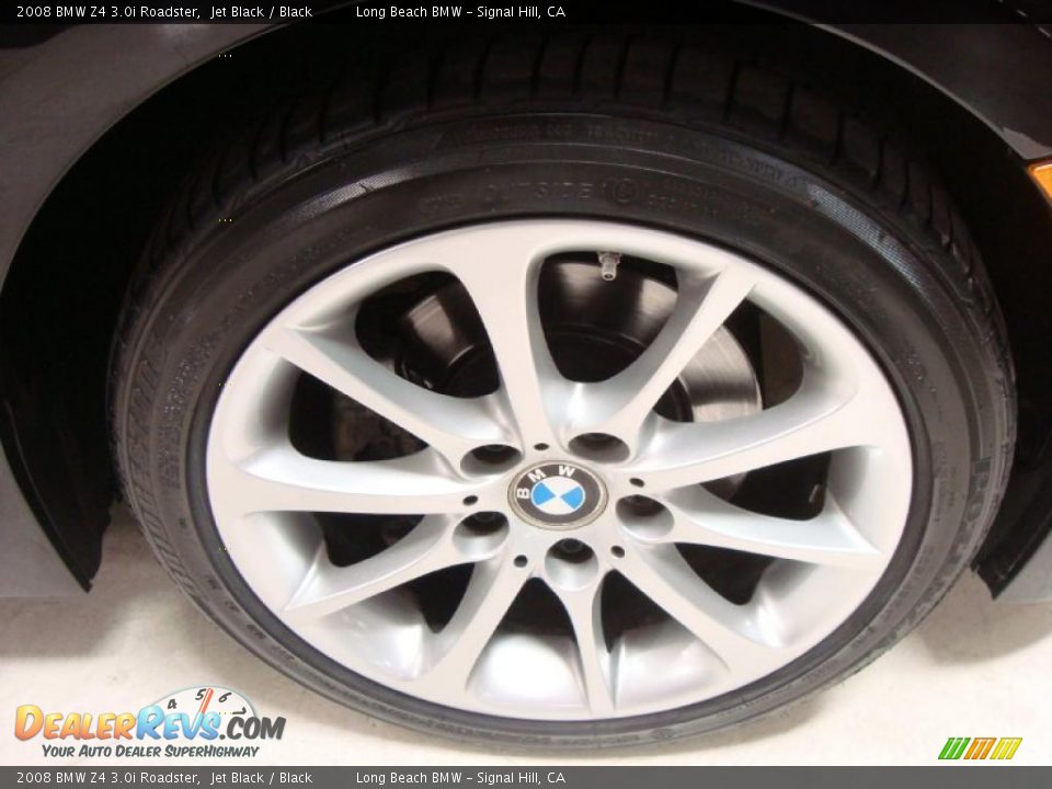 2008 BMW Z4 3.0i Roadster Jet Black / Black Photo #3