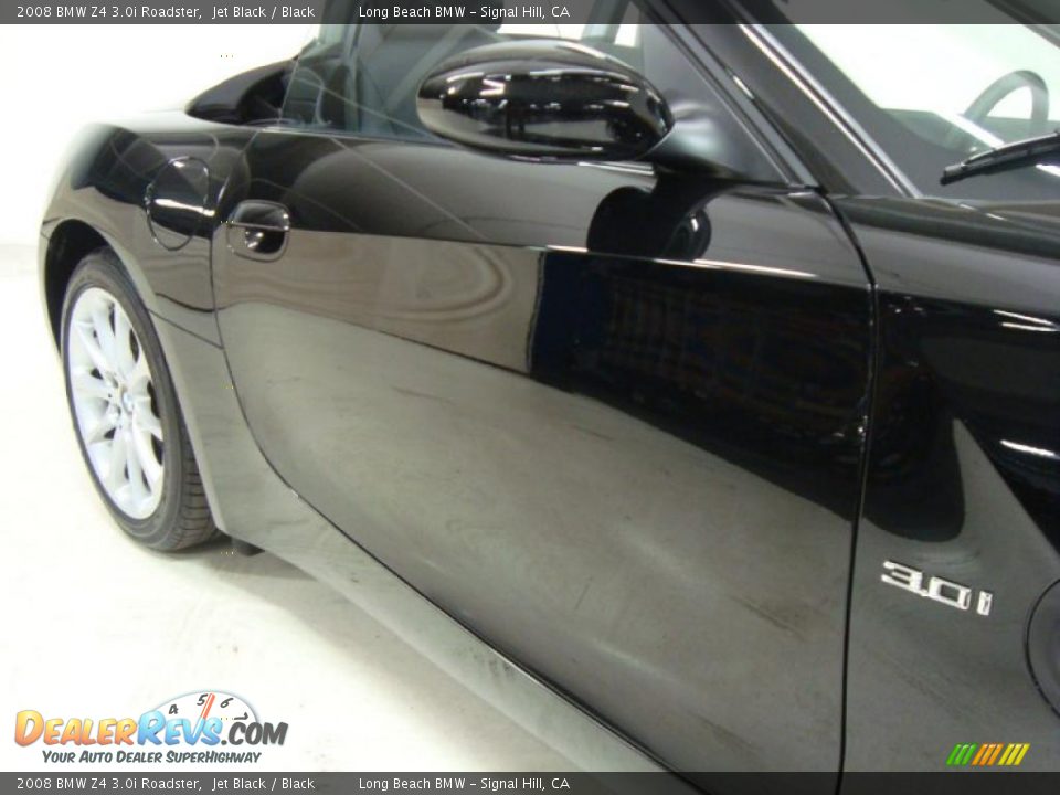 2008 BMW Z4 3.0i Roadster Jet Black / Black Photo #4
