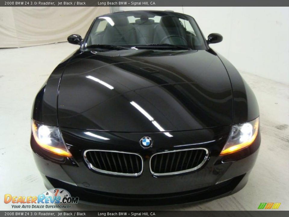 2008 BMW Z4 3.0i Roadster Jet Black / Black Photo #5