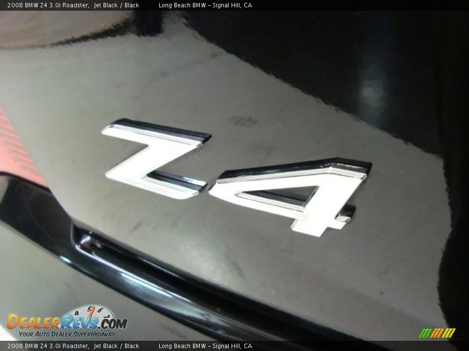 2008 BMW Z4 3.0i Roadster Jet Black / Black Photo #8