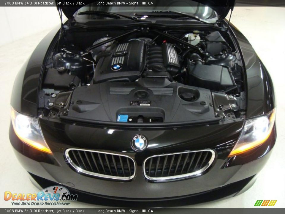 2008 BMW Z4 3.0i Roadster Jet Black / Black Photo #14