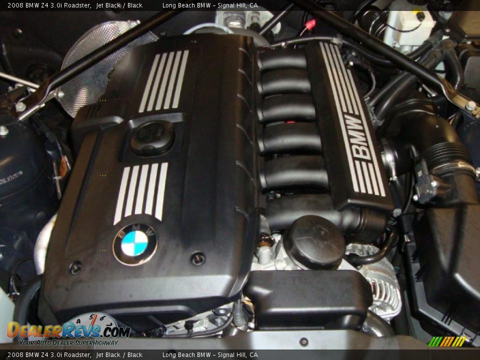 2008 BMW Z4 3.0i Roadster Jet Black / Black Photo #15