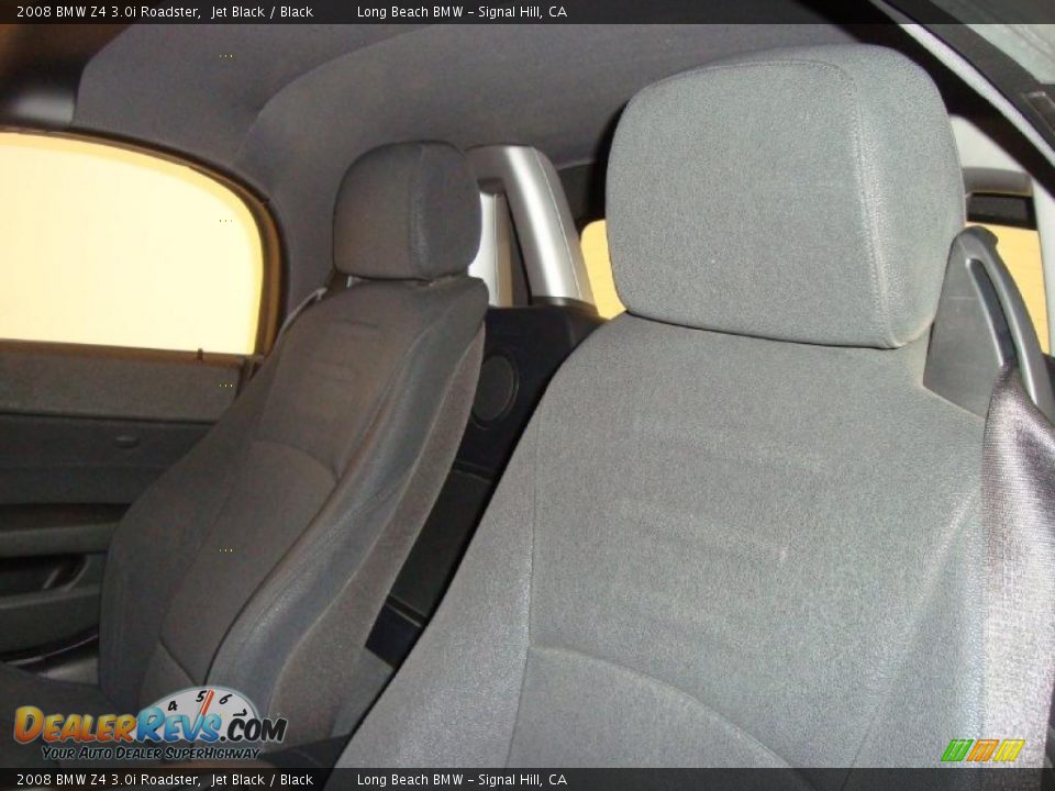 2008 BMW Z4 3.0i Roadster Jet Black / Black Photo #18