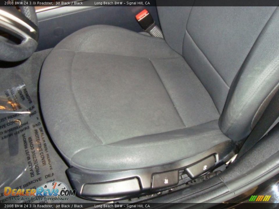 2008 BMW Z4 3.0i Roadster Jet Black / Black Photo #19