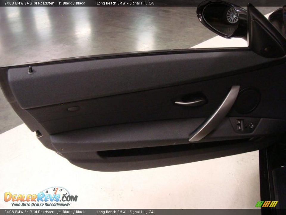 2008 BMW Z4 3.0i Roadster Jet Black / Black Photo #20