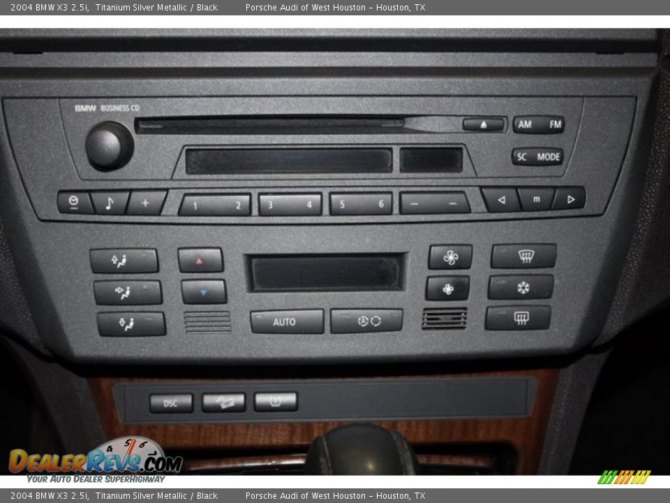 2004 BMW X3 2.5i Titanium Silver Metallic / Black Photo #22