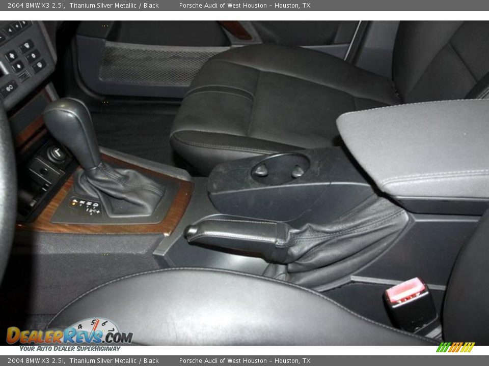 2004 BMW X3 2.5i Titanium Silver Metallic / Black Photo #24