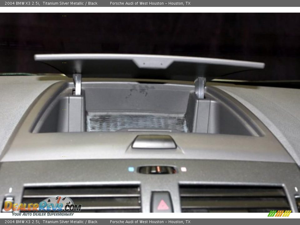2004 BMW X3 2.5i Titanium Silver Metallic / Black Photo #25