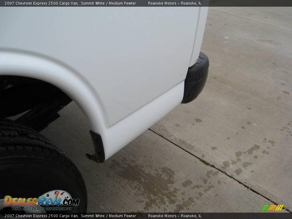 2007 Chevrolet Express 2500 Cargo Van Summit White / Medium Pewter Photo #6