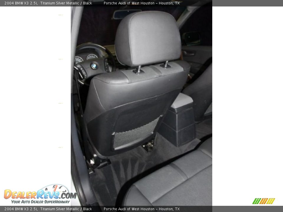 2004 BMW X3 2.5i Titanium Silver Metallic / Black Photo #26