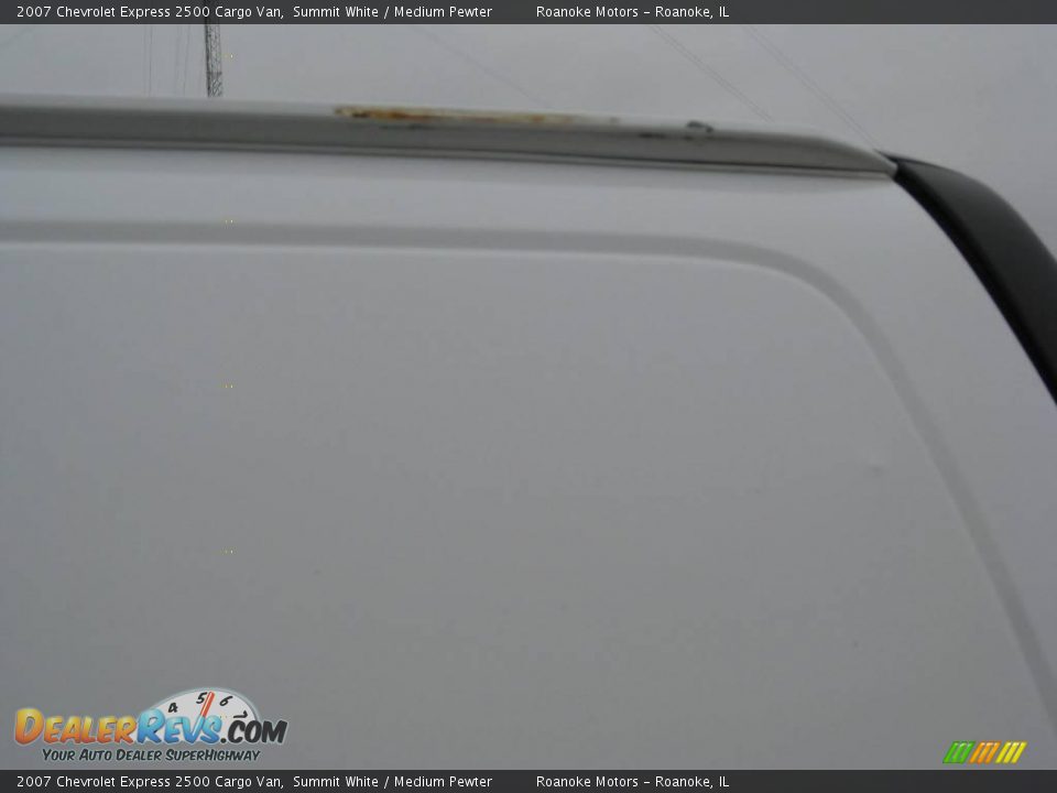 2007 Chevrolet Express 2500 Cargo Van Summit White / Medium Pewter Photo #7