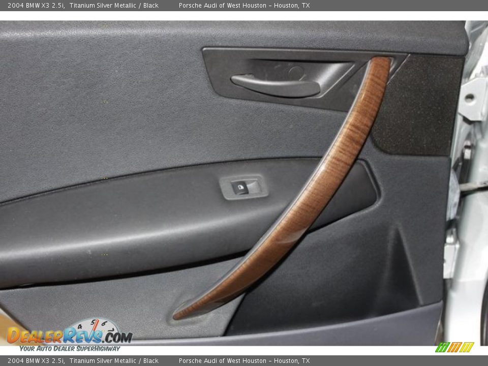 2004 BMW X3 2.5i Titanium Silver Metallic / Black Photo #27