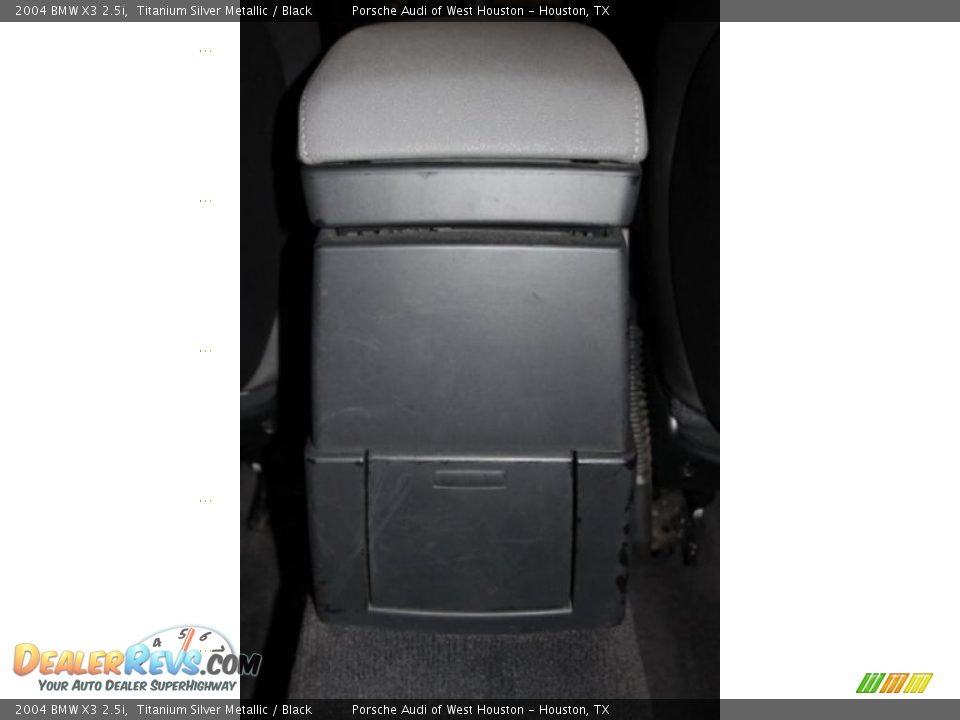 2004 BMW X3 2.5i Titanium Silver Metallic / Black Photo #29
