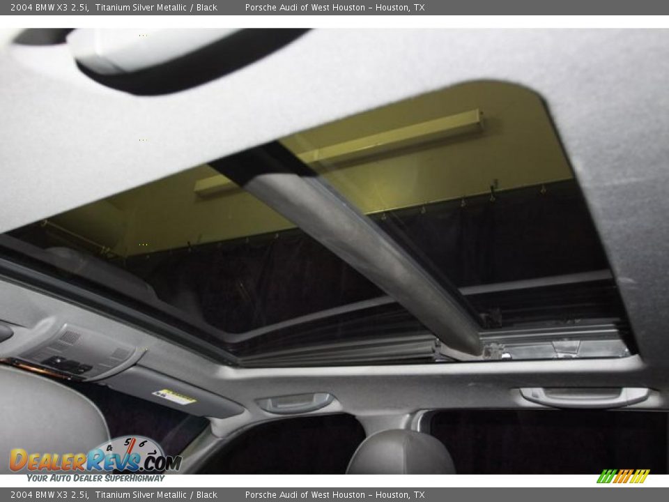 2004 BMW X3 2.5i Titanium Silver Metallic / Black Photo #30