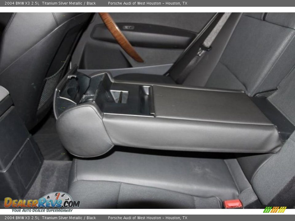 2004 BMW X3 2.5i Titanium Silver Metallic / Black Photo #31