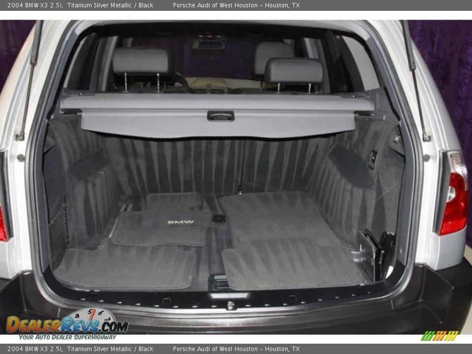 2004 BMW X3 2.5i Titanium Silver Metallic / Black Photo #32