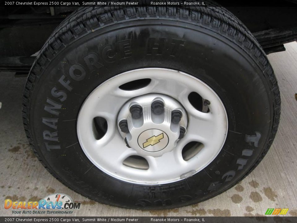 2007 Chevrolet Express 2500 Cargo Van Summit White / Medium Pewter Photo #22