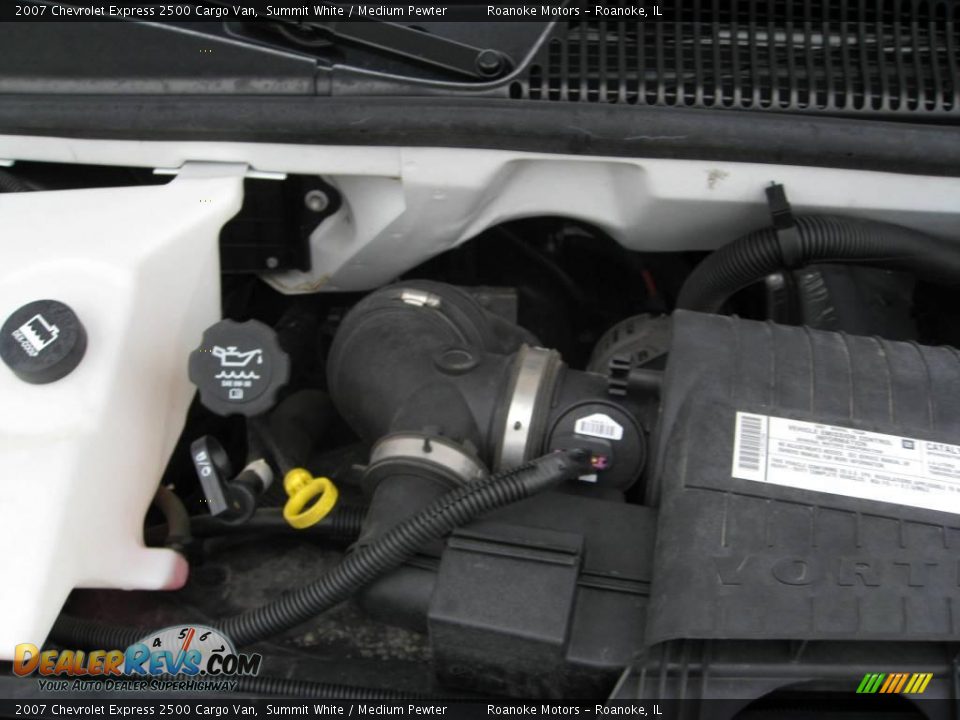 2007 Chevrolet Express 2500 Cargo Van Summit White / Medium Pewter Photo #23