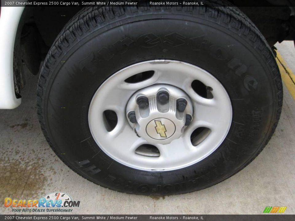 2007 Chevrolet Express 2500 Cargo Van Summit White / Medium Pewter Photo #26