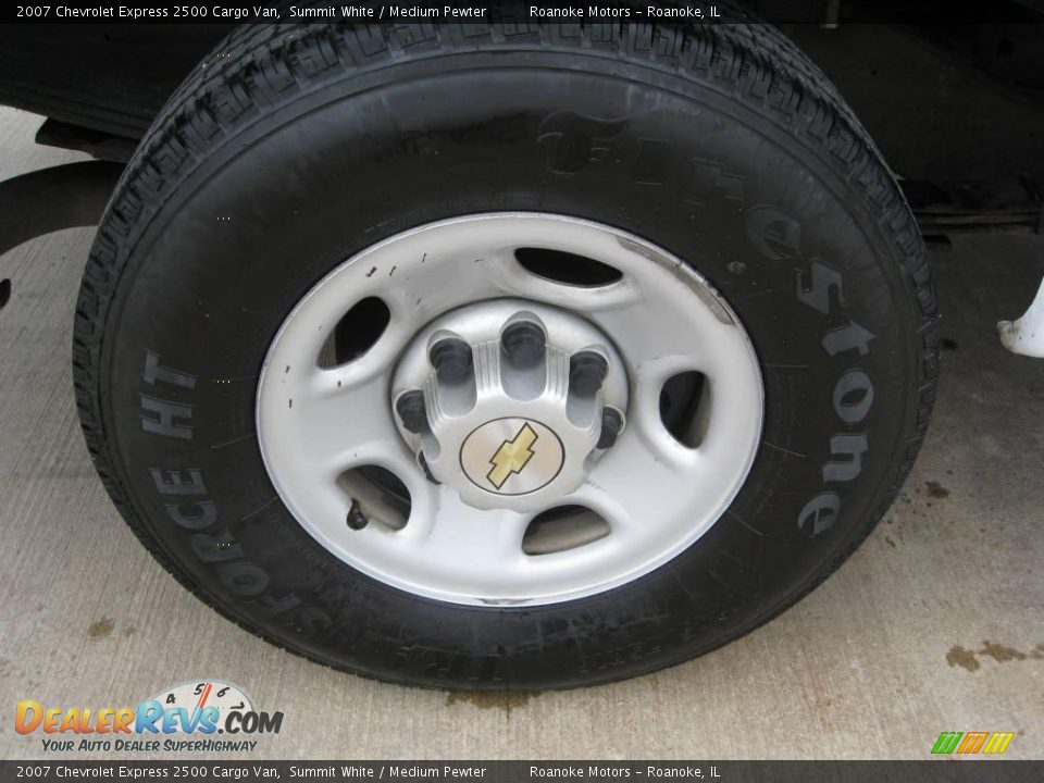 2007 Chevrolet Express 2500 Cargo Van Summit White / Medium Pewter Photo #30