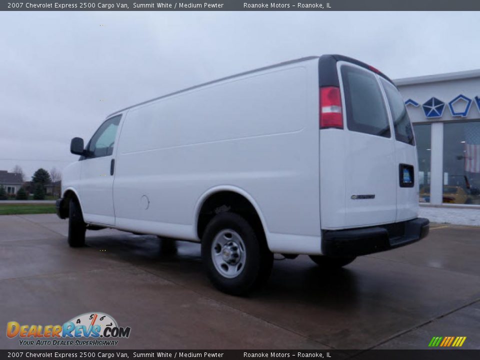 2007 Chevrolet Express 2500 Cargo Van Summit White / Medium Pewter Photo #34