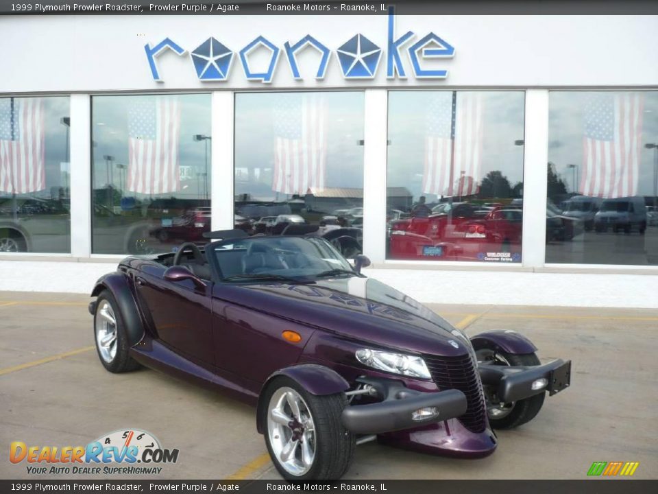1999 Plymouth Prowler Roadster Prowler Purple / Agate Photo #1