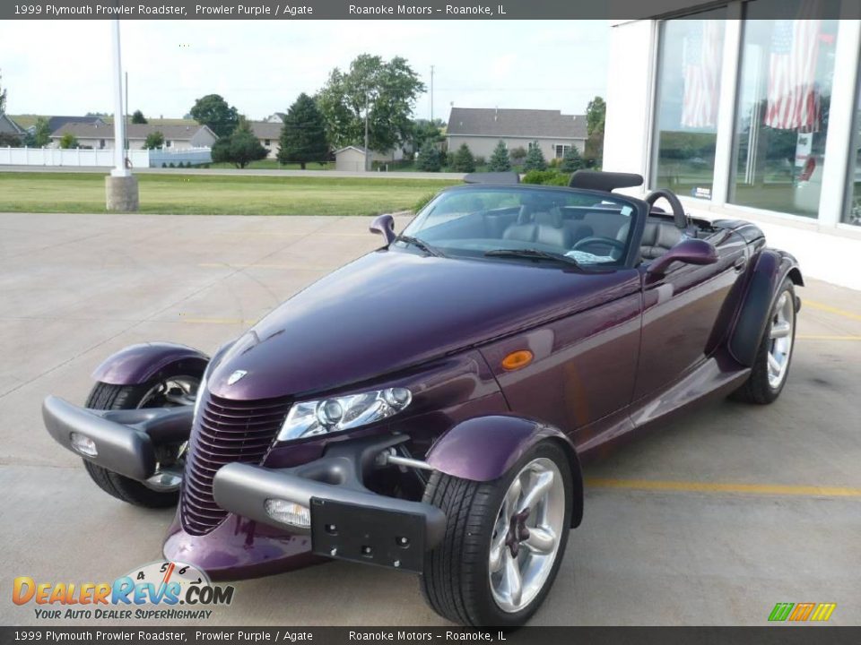 1999 Plymouth Prowler Roadster Prowler Purple / Agate Photo #2