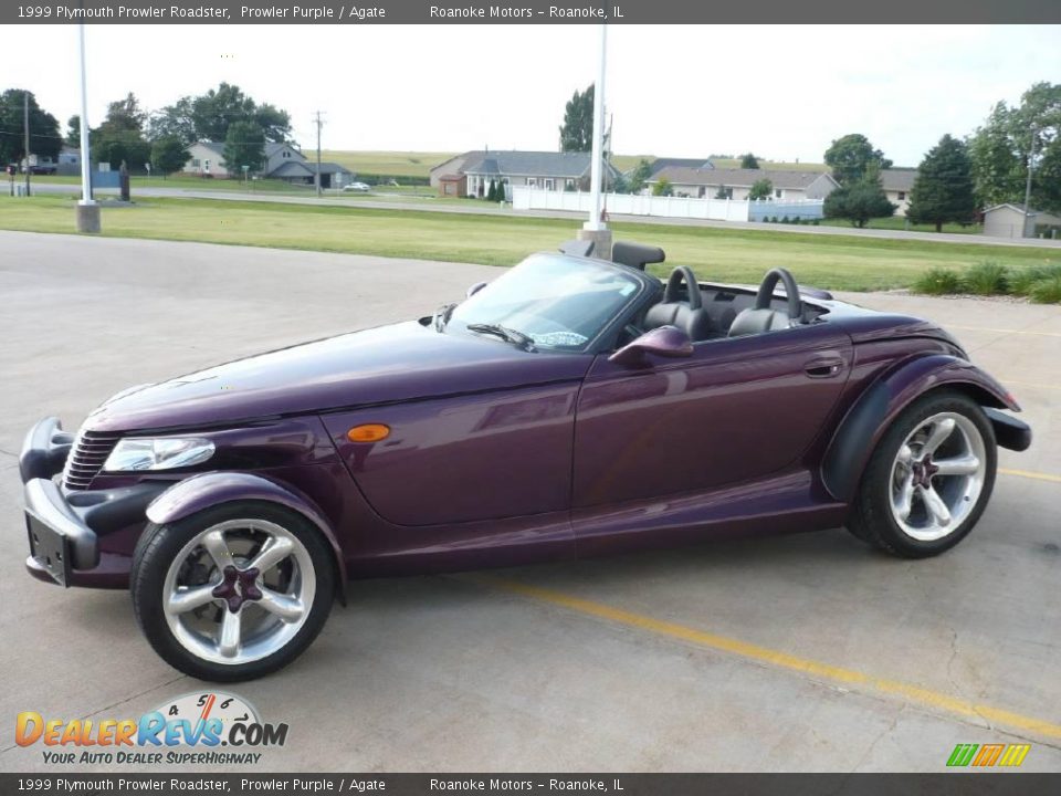1999 Plymouth Prowler Roadster Prowler Purple / Agate Photo #3