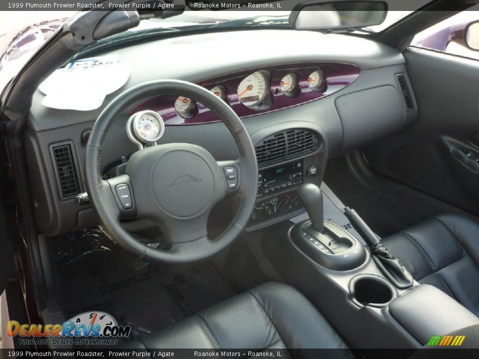 1999 Plymouth Prowler Roadster Prowler Purple / Agate Photo #5