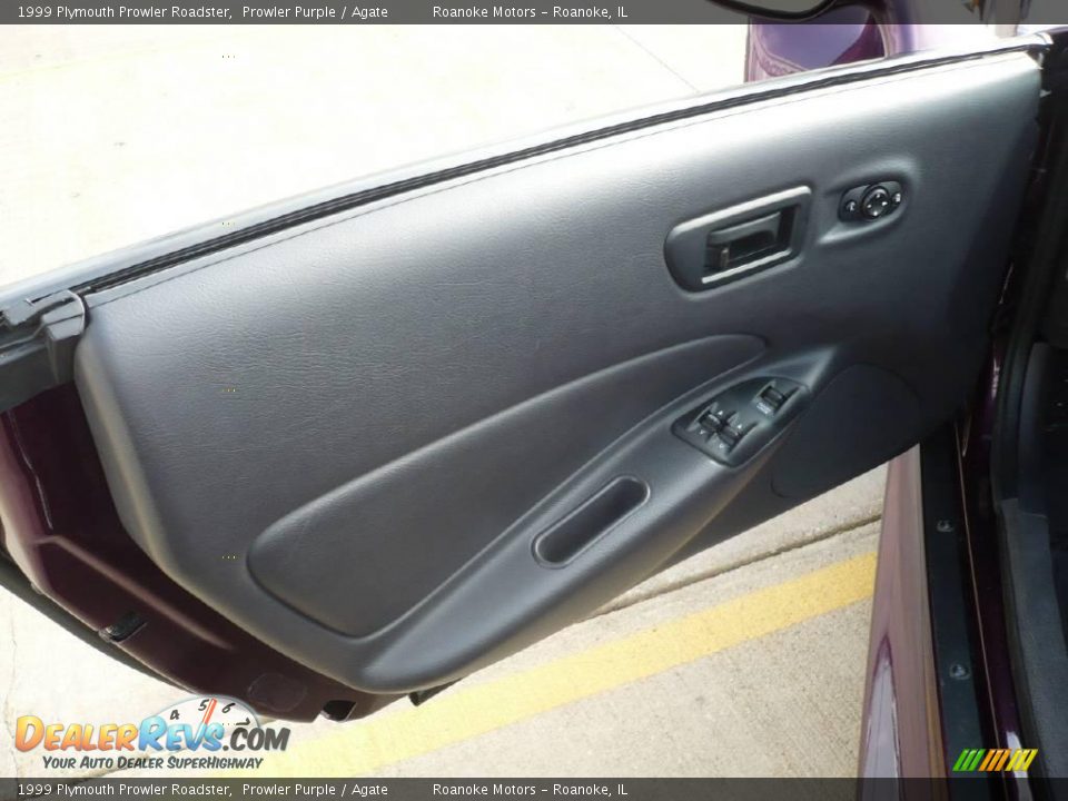 1999 Plymouth Prowler Roadster Prowler Purple / Agate Photo #6