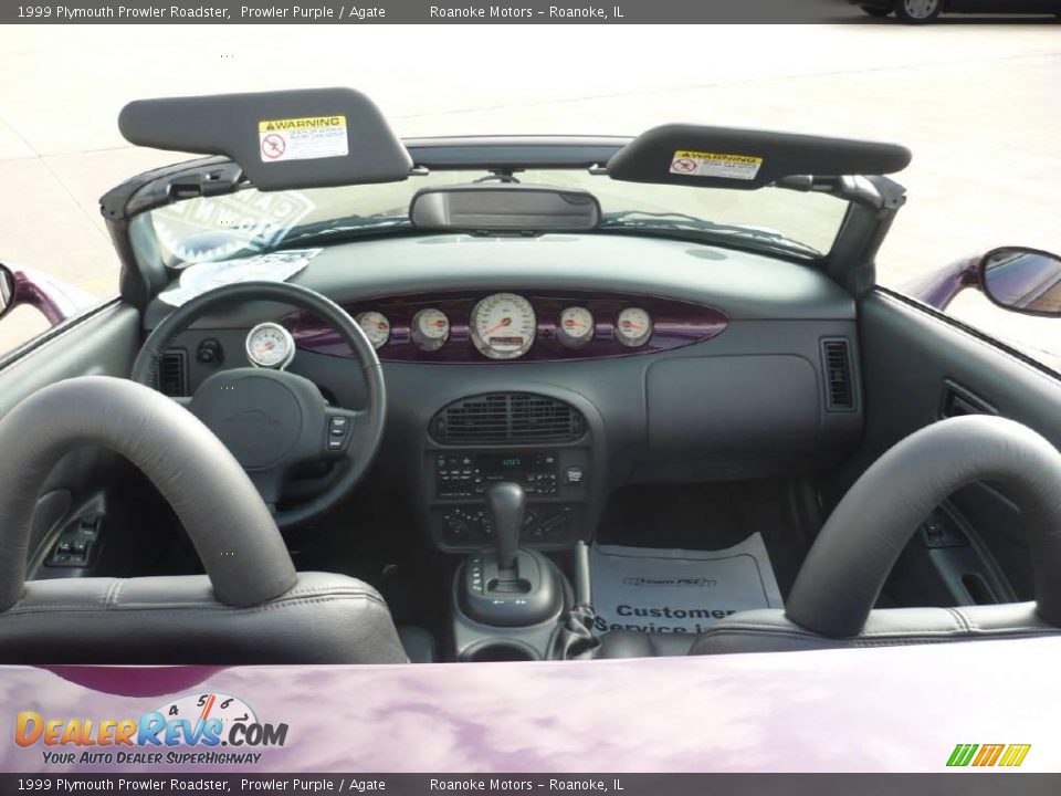 1999 Plymouth Prowler Roadster Prowler Purple / Agate Photo #8
