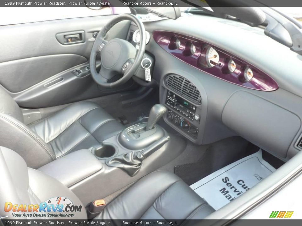 1999 Plymouth Prowler Roadster Prowler Purple / Agate Photo #9